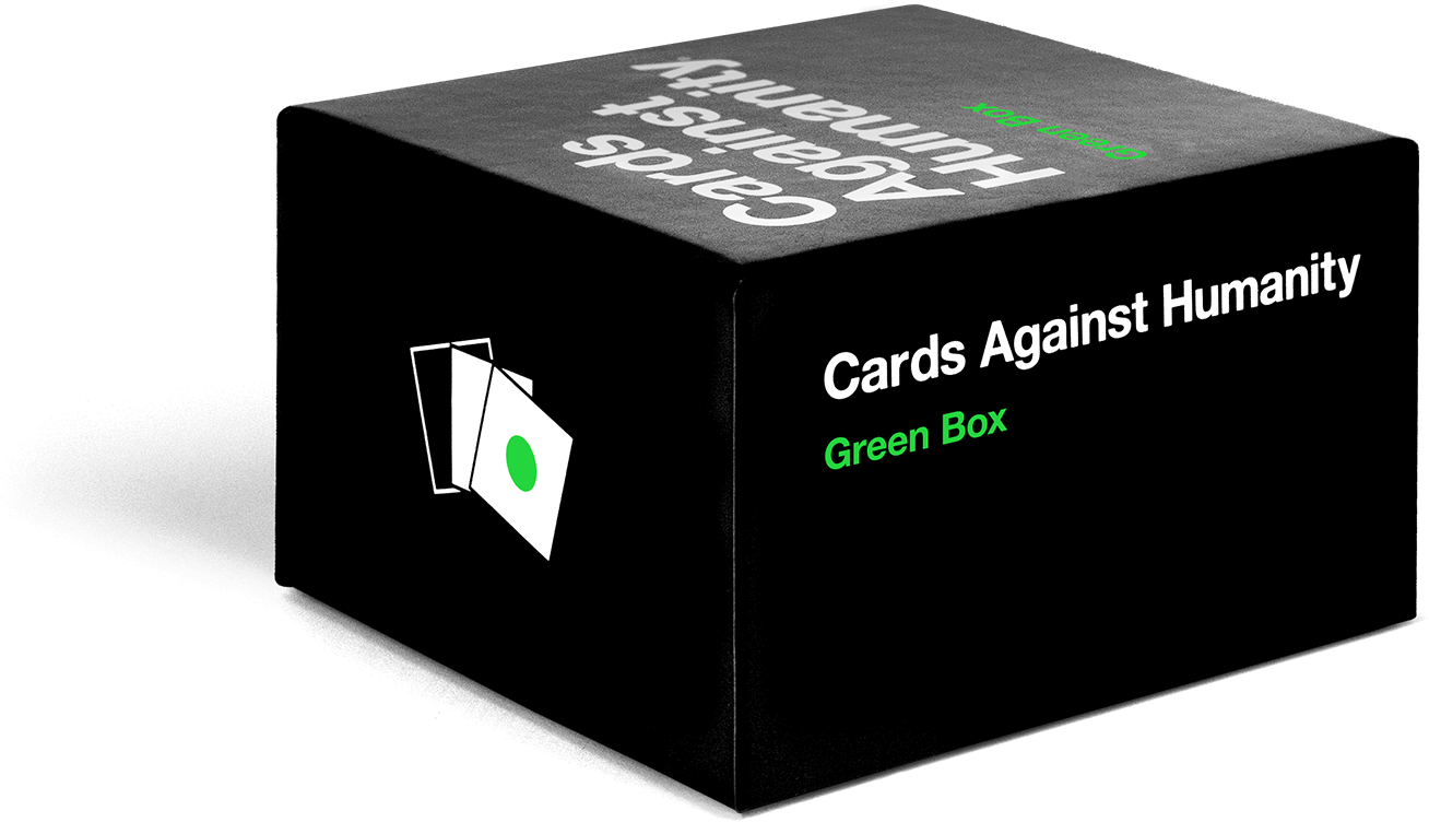Cards Against Humanity Green Box